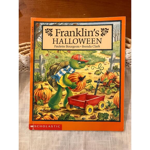 1996 Franklin’s Halloween by Paulette Bourgeois – First Scholastic Printing - Picture 1 of 4